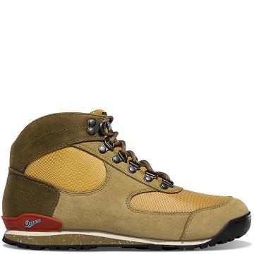 Bottes Randonnée Danner Jag Dry Weather Femme Marron Vert Olive | FR1096UT