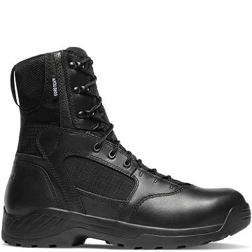 Bottes Tactiques Danner Kinetic Side-Zip 8" Homme Noir | FR1327RW