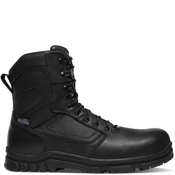 Bottes Tactiques Danner Lookout EMS/CSA Side-Zip 8" Composite Embout (NMT) Homme Noir | FR1318XF