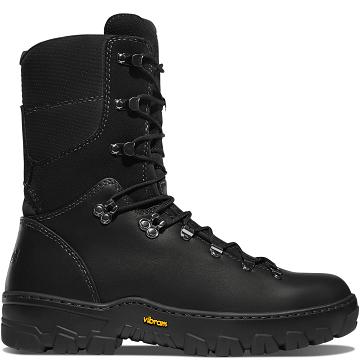 Bottes Tactiques Danner Wildland Tactical Firefighter 8" Smooth-Out Homme Noir | FR1320VD