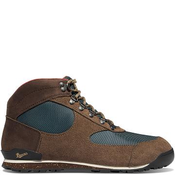 Bottes de Travail Danner Jag Dry Weather Homme Marron Bleu | FR1565IS