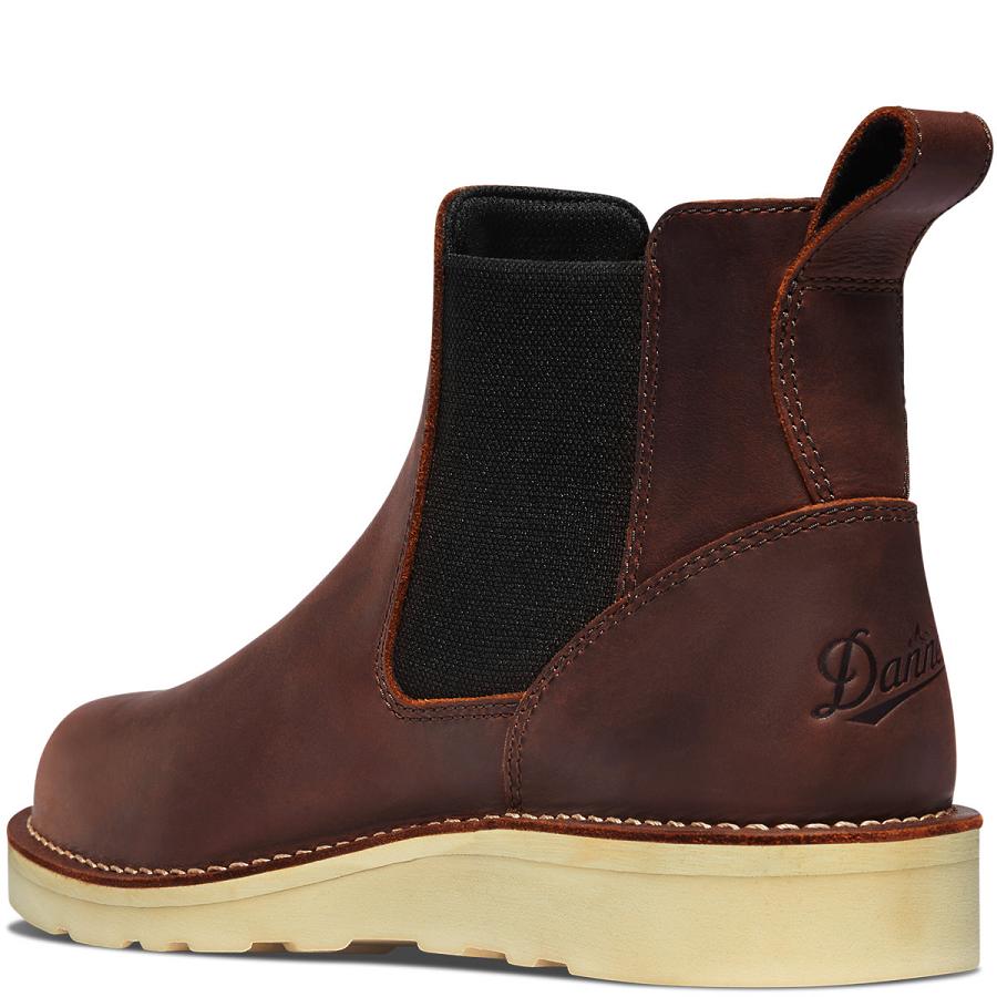 Bottes Danner Bull Run Chelsea Homme Marron | FR1534EX