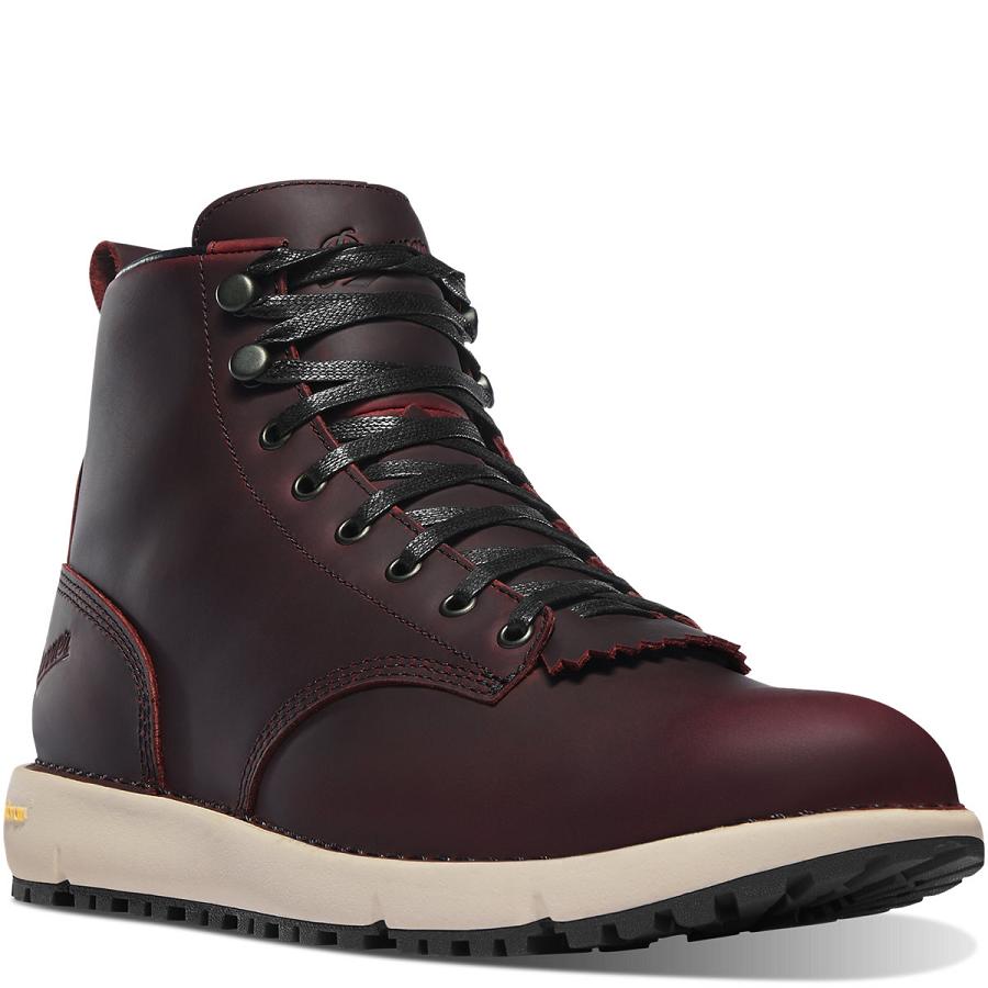 Bottes Danner Logger 917 Homme Bordeaux | FR1525ZG