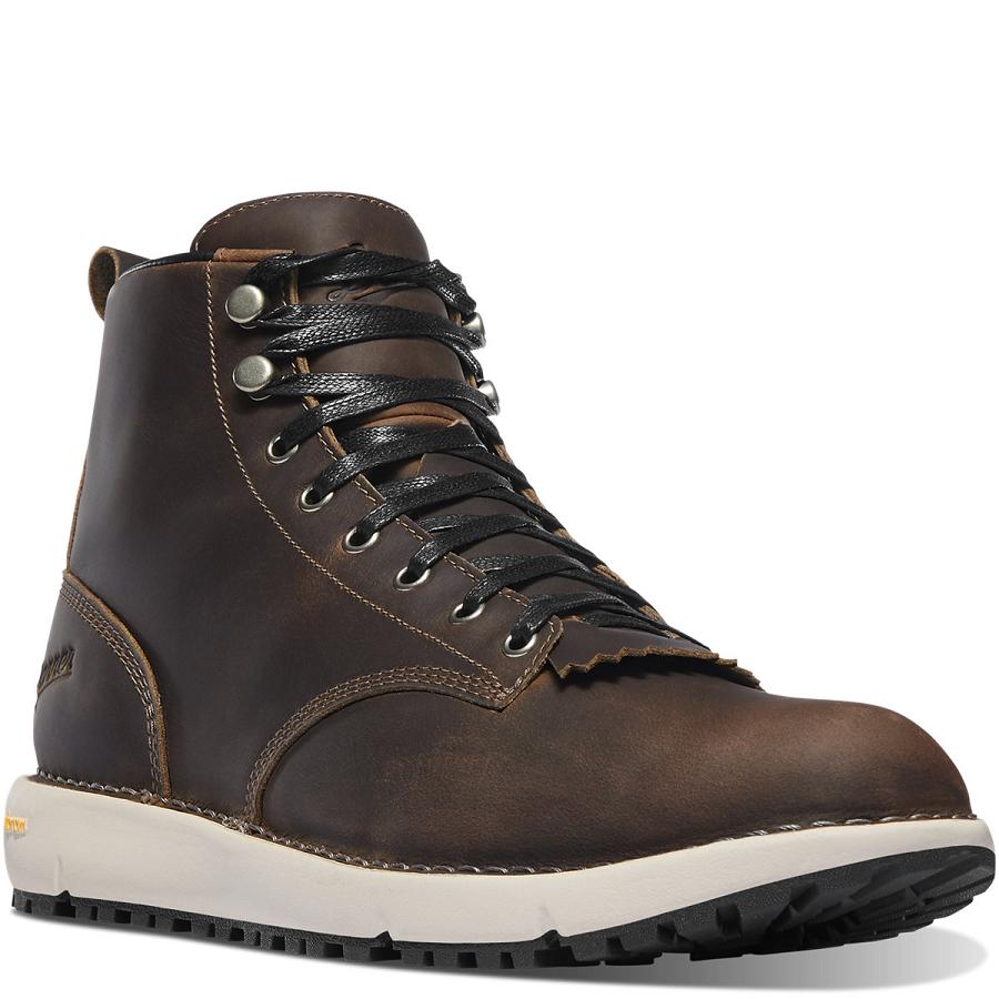 Bottes Danner Logger 917 Homme Chocolat | FR1523KI