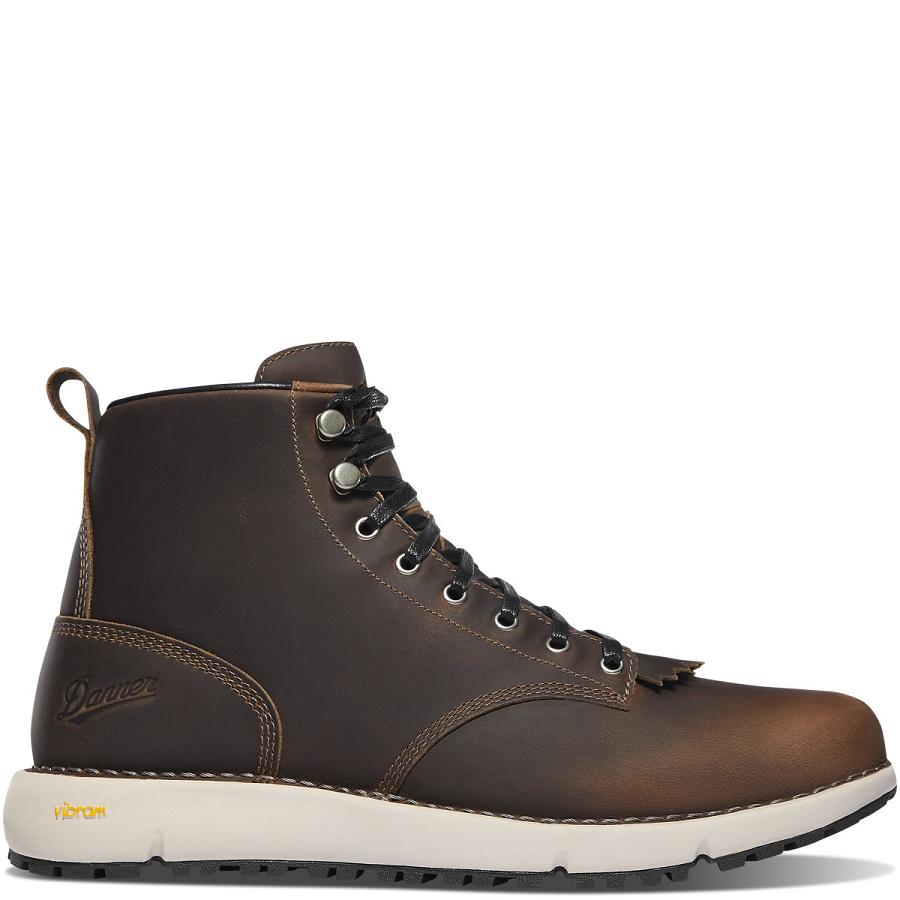 Bottes Danner Logger 917 Homme Chocolat | FR1523KI