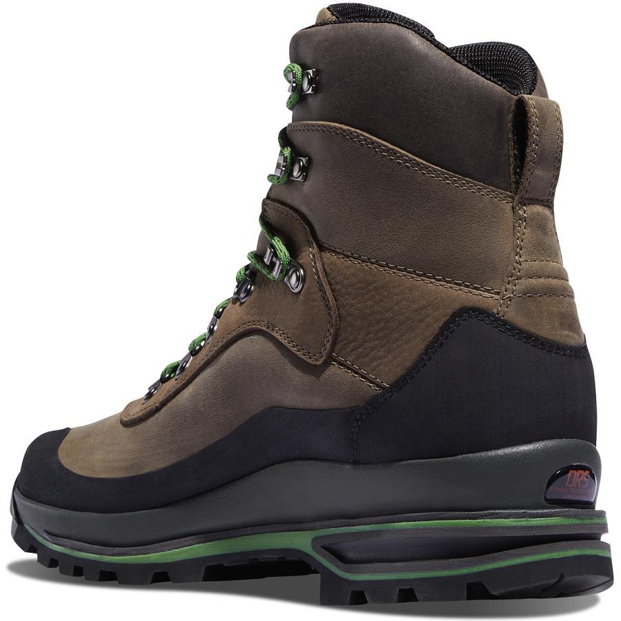 Bottes Randonnée Danner Crag Rat USA Homme Marron Vert | FR1522JJ