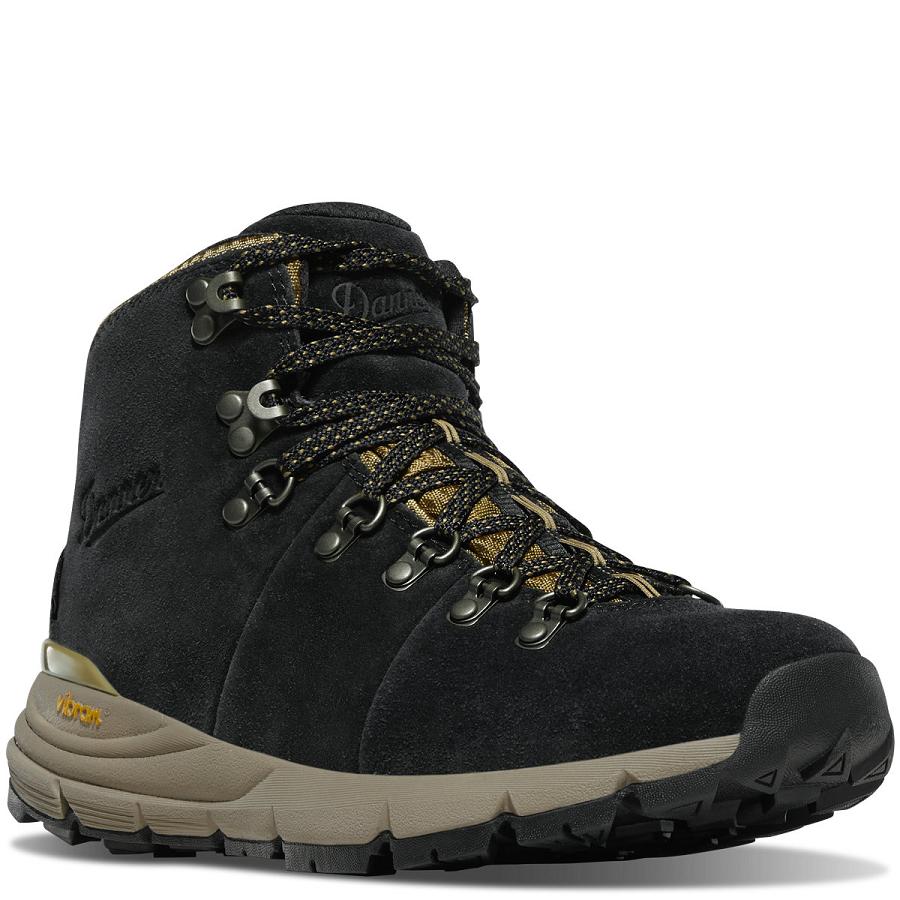 Bottes Randonnée Danner Mountain 600 Femme Noir Kaki | FR1073PQ