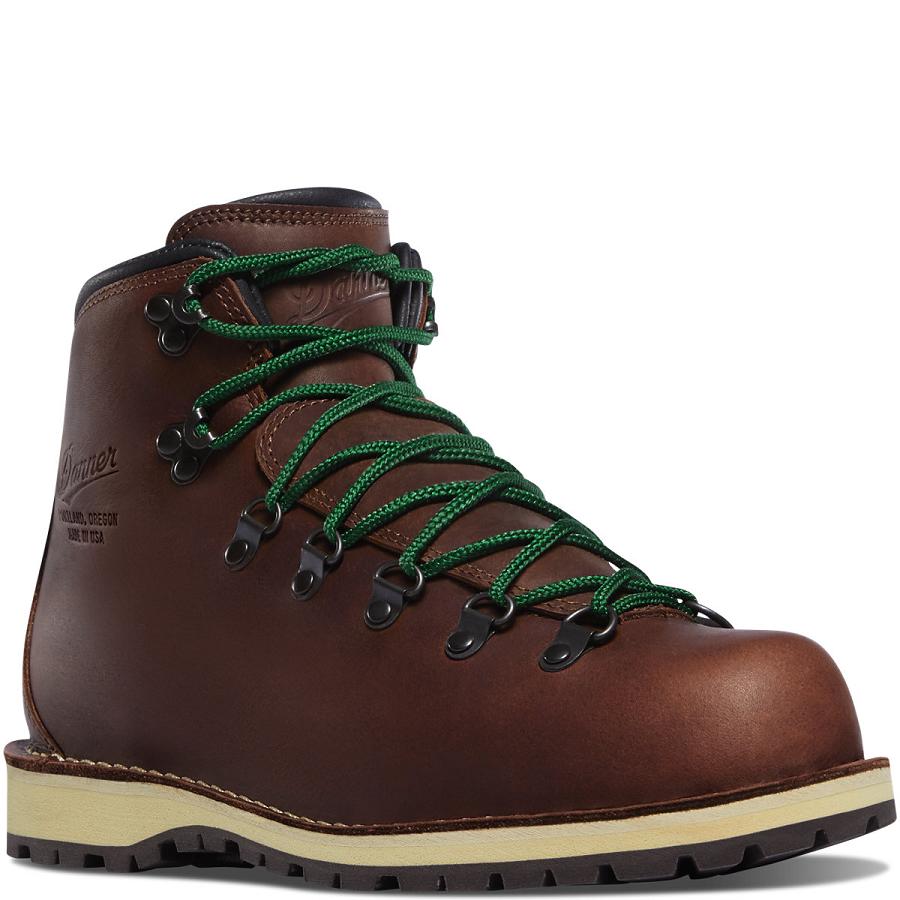 Bottes de Travail Danner Mountain Pass Homme Bordeaux | FR1585WY