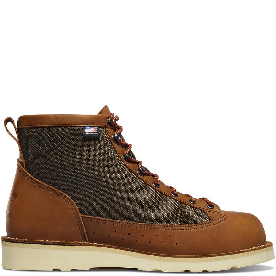 Bottes de Travail Danner Westslope Homme Marron | FR1557MA