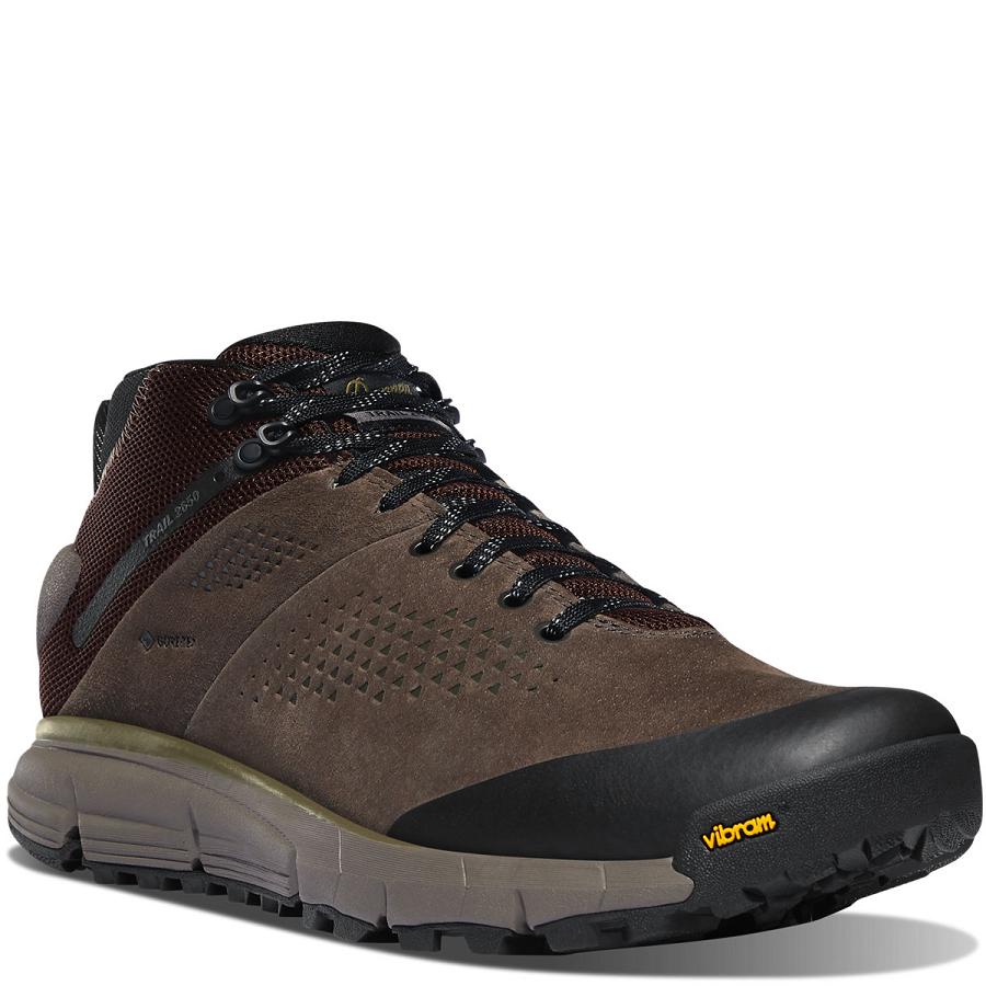 Chaussures Danner Trail 2650 GTX Mid Homme Marron Vert | FR1338GL