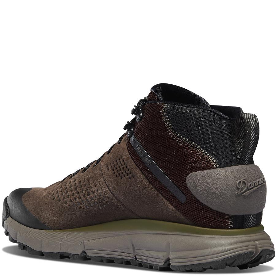 Chaussures Danner Trail 2650 GTX Mid Homme Marron Vert | FR1338GL