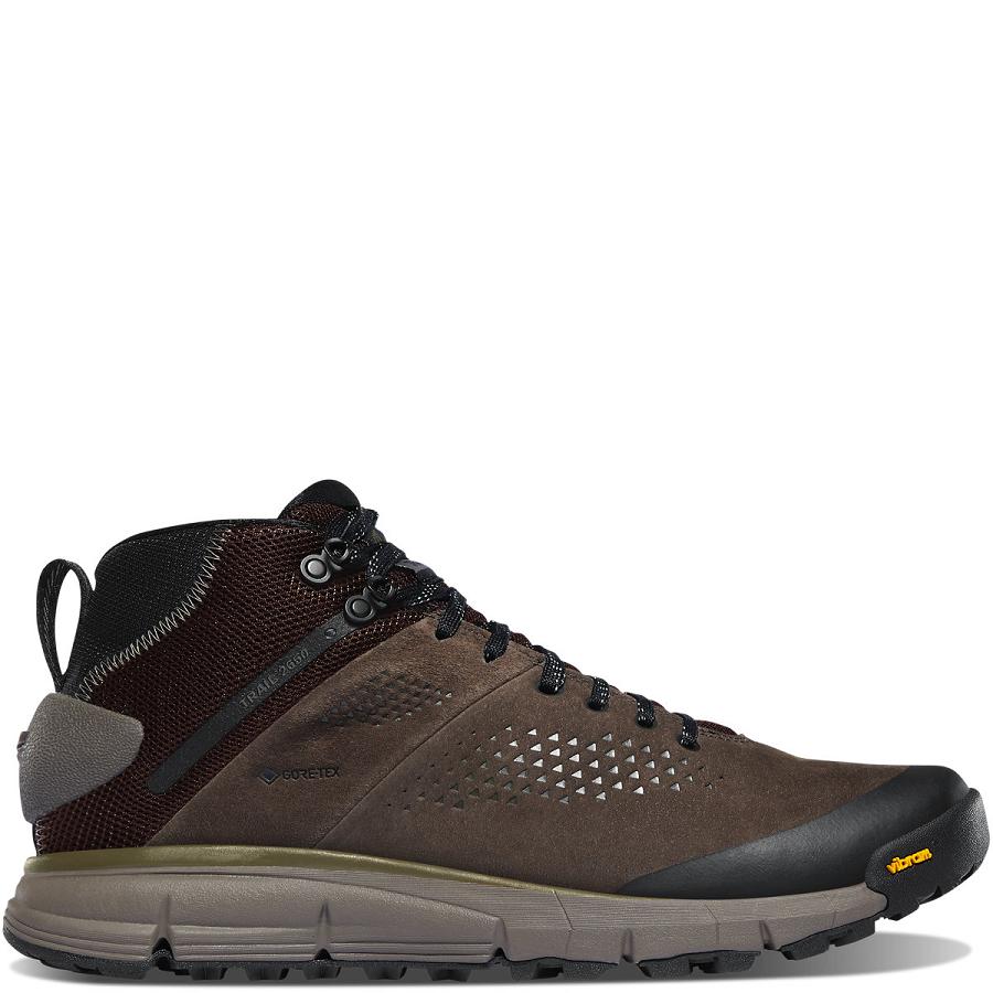 Chaussures Danner Trail 2650 GTX Mid Homme Marron Vert | FR1338GL