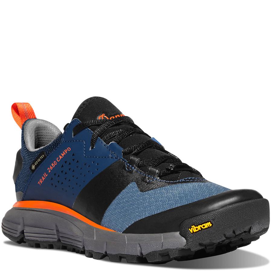 Chaussures Randonnée Danner Trail 2650 Campo GTX Femme Bleu Orange | FR1060VD