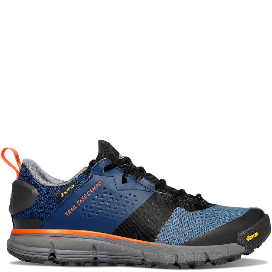 Chaussures Randonnée Danner Trail 2650 Campo GTX Femme Bleu Orange | FR1060VD