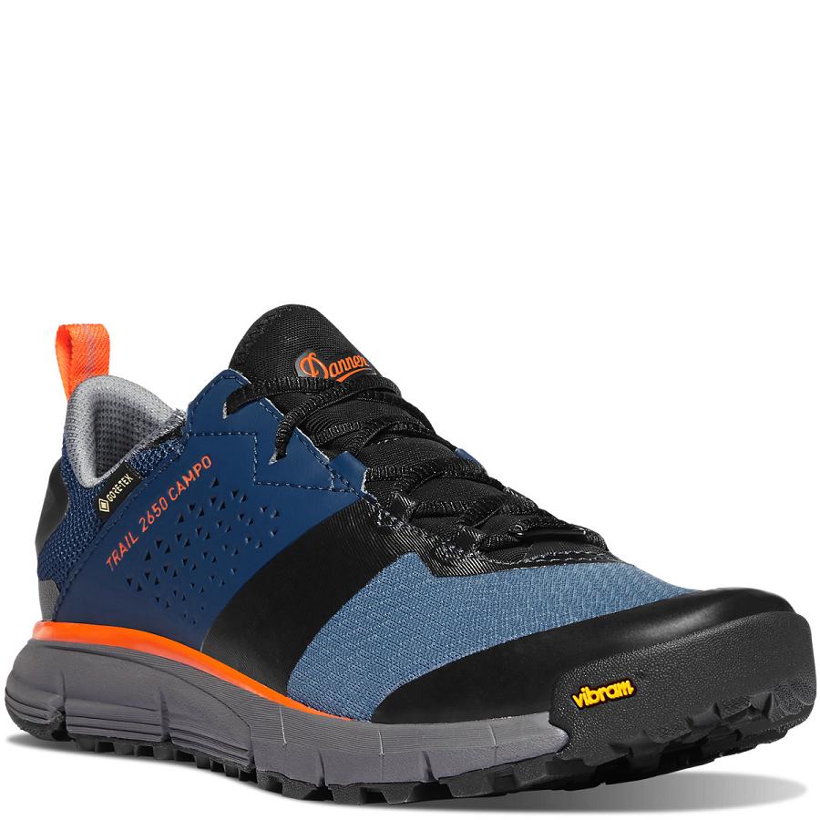 Chaussures Randonnée Danner Trail 2650 Campo GTX Homme Bleu Orange | FR1436OR