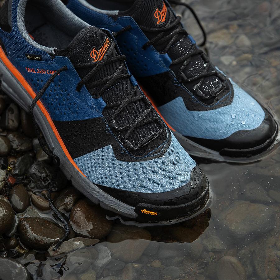 Chaussures Randonnée Danner Trail 2650 Campo GTX Homme Bleu Orange | FR1436OR