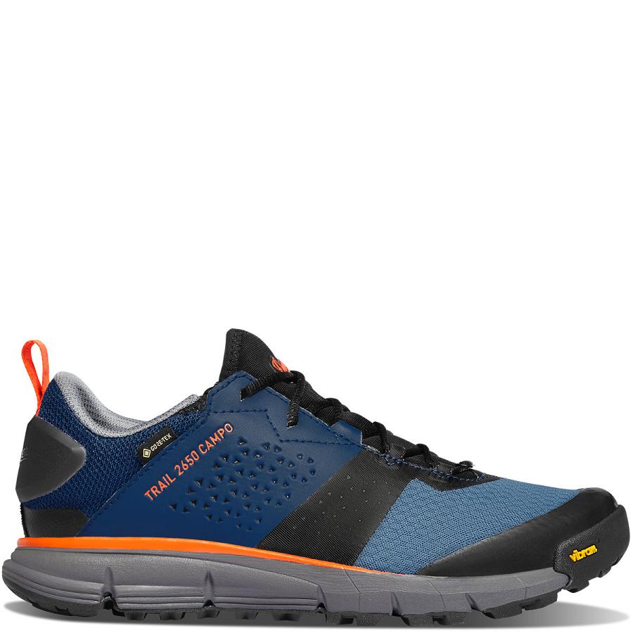 Chaussures Randonnée Danner Trail 2650 Campo GTX Homme Bleu Orange | FR1436OR