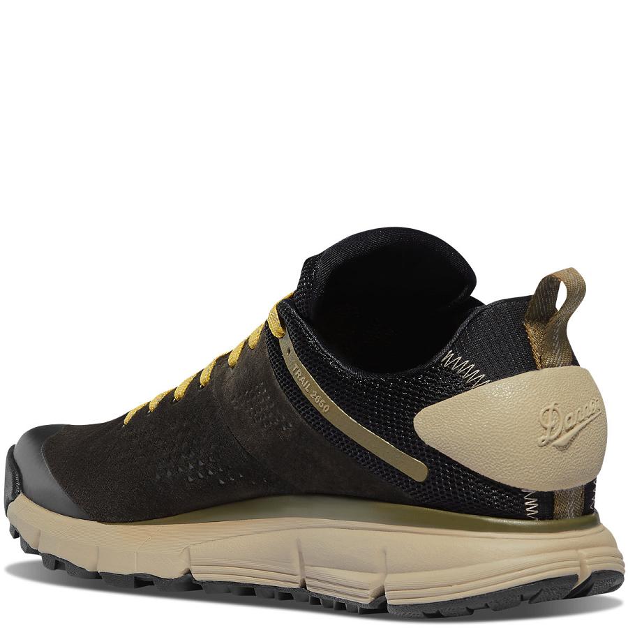 Chaussures Randonnée Danner Trail 2650 GTX Homme Noir Vert Olive Jaune | FR1429WY