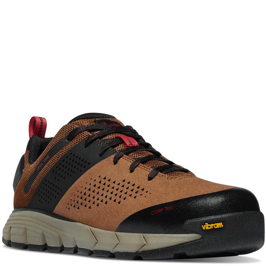 Chaussures Randonnée Danner Travail Lead Time Composite Embout (NMT) Homme Marron | FR1454QZ