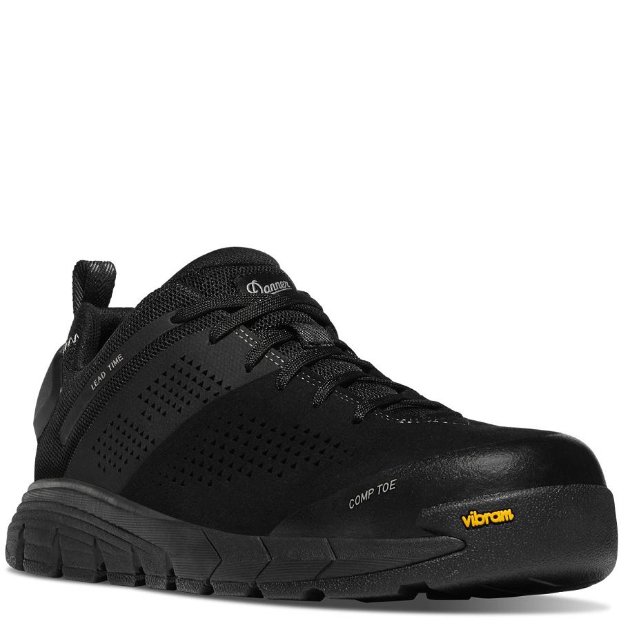 Chaussures Randonnée Danner Travail Lead Time Composite Embout (NMT) Homme Noir | FR1455WY