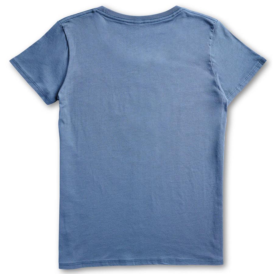 Vetements Danner Emblem Tee Femme Bleu | FR1260GL